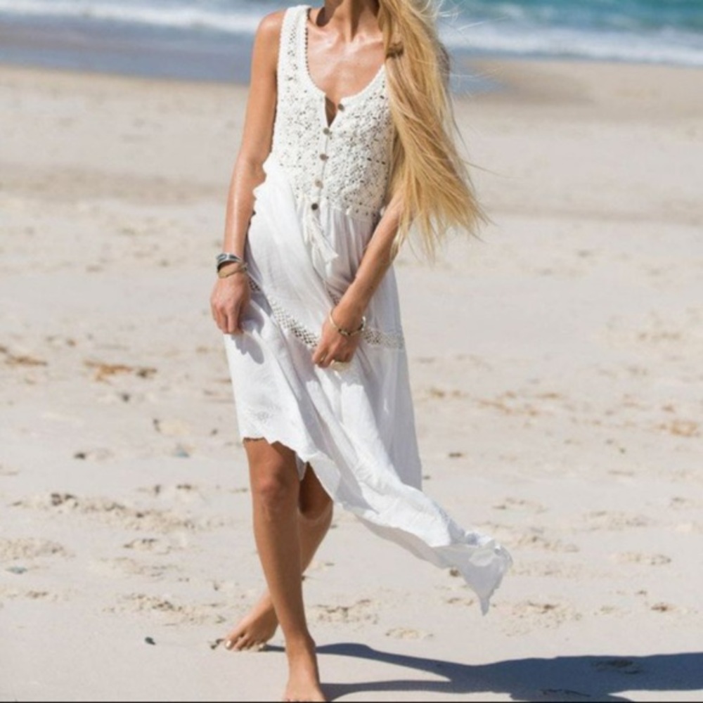 Arnhem Crochet Maxi Dress